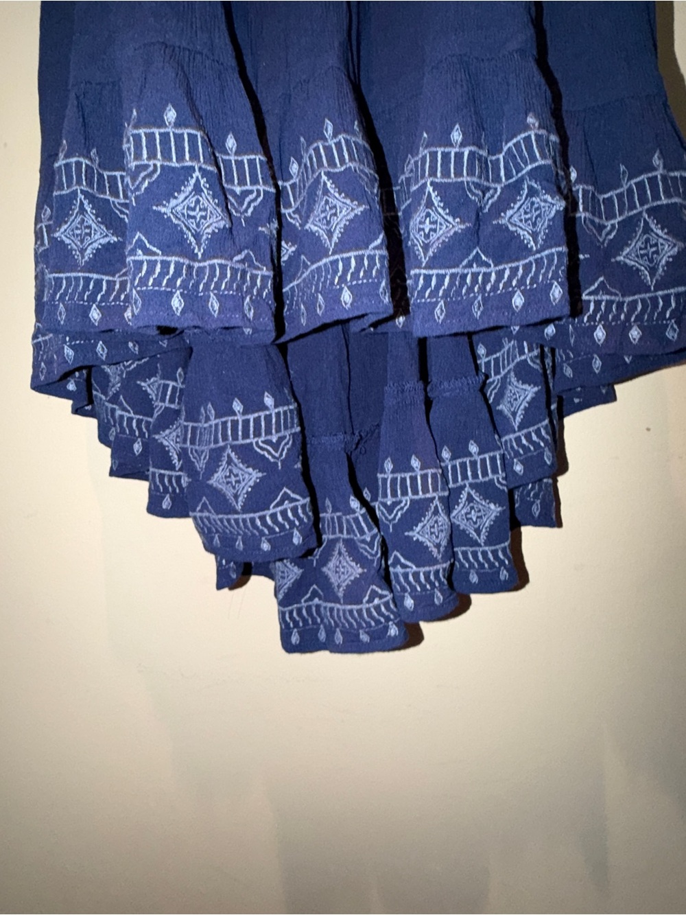 torrid Navy High-Low Embroidered Sundress - Picture 5 of 6